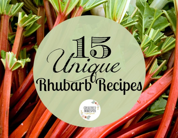 15 unique rhubarb recipes